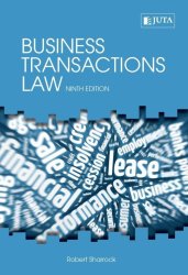 Business Transactions Law 9TH Ed - Sharrock R