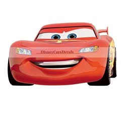 8 Inch Lightning Mcqueen 95 Disney Pixar Cars 2 Movie Removable Wall Decal Sticker Art Home Racing Decor
