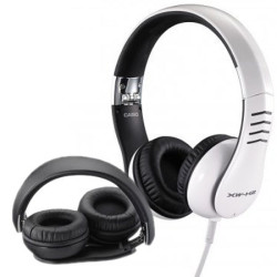 RJ Casio Headphones In Black Or White Xw-h1h2 For R649.99 - White