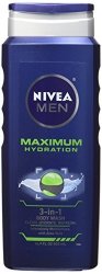 Nivea For Men Maximum Hydration 3-IN-1 Body Wash - 16.9 Oz