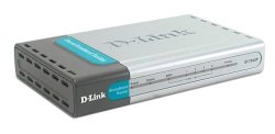 D-link DI-704UP Cable dsl Router 4-PORT Switch USB Print Server