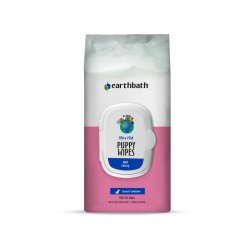 Earthbath Ultra-mild Puppy Wipes Wild Cherry Pack Of 100