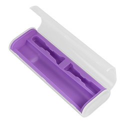 Nbboo Plastic Travel Case For Philips Sonicare 2 3 Series Plaque Control Sonic Electric Rechargeable Toothbrush HX6211 30 HX6631 30 Purple
