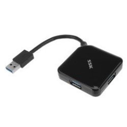 Ssk SHU310 5GBPS USB 3.0 4PORTS USB Hub Splitter Adapter