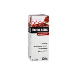 Citro-Soda Granules Cranberry 120G