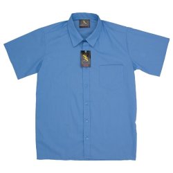 Schoolwear Specialist Ss Long & Short Sleeve School Shirt's Combo - Blue