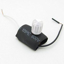 3A Dimmer Switch Dimmer Rotary Switch With Aluminum Knob For Table Lamp