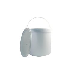 Plastic Bucket With Lid - 10LT - 5 Pack