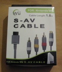 Wii Av Cables.