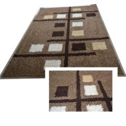 Carpet Halihali Shaggy - Brown Lines