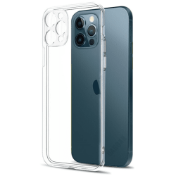 Apple Iphone 13 Pro Clear Shockproof Case With Camera Lens Cut-out