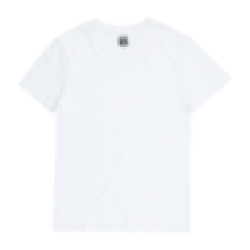 White V-neck T-Shirt S - XXL