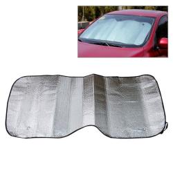 Foldable Car Front Windshield Sunscreen Foil Size: 140 X 70 Cm
