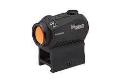 Sig Sauer SOR52001 ROMEO5 1X20MM Compact 2 Moa Red Dot Sight Black