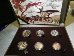 2013 Rsa Proof Coin Set - Special Edition - All Coins In Capsules - Only 3 000 Sets Minted