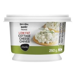 Low Fat Chunky Chives Cottage Cheese 250G