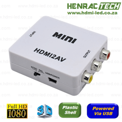HDMi To Av Mini Converter Video And Stereo Audio