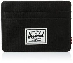 Herschel Supply Co. Men's Charlie Card Holder Black One Size