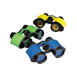 12 Plastic Kids Binoculars Asst Colors Party Favors Pretend Play