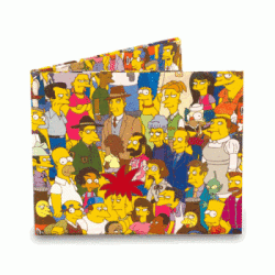 Mighty Wallets Simpsons Cast Wallet