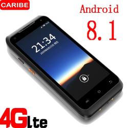 Caribe 5.5INCH Portable Pda Data Collector 1D 2D Gps Uhf Rfid Industrial Pda Android 8.1 Phone Barcode Scanner Wifor Warehouse - 2D Nfc Uhf Other