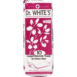 Dr. White's Heavy Flow 10 Maternity Towels