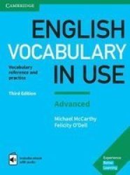 English Vocabulary In Use: Advanced Book With Answers And Enhanced Ebook: Vocabulary Reference And Practice