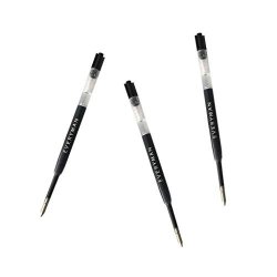 Grafton Gel Pen Refills By Everyman New And Improved Ink Cartridges For Grafton Pen 3 Pack BLACK.7MM
