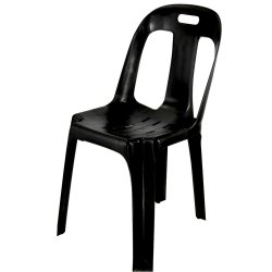 No Brand - Plastic Chair Black