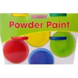 Powder Paint Set 4 X 100G Assorted Colours