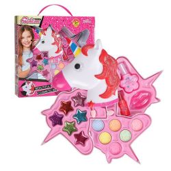 Kids Pretend 3-LAYER Unicorn Makeup Playset