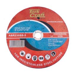 Cutting Disc Stainless Steel 230X2.5 22.22MM - 4 Pack