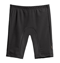 City Threads Big Boys' And Girls' SPF50+ Swim Jammer Swimming Shorts Swim Bottoms Briefs With Sun Protection Spf For Beach Pool Or Play Black 8