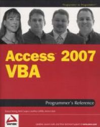 Access 2007 Vba Programmer& 39 S Reference Paperback 2nd Ed