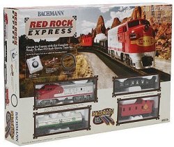 Bachmann Ho Red Rock Express Train Set