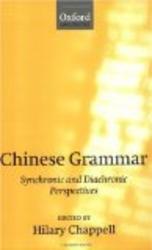 Chinese Grammar: Synchronic and Diachronic Perspectives