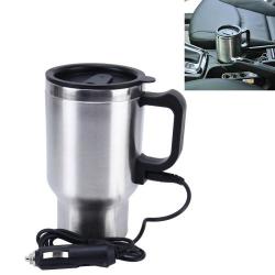 Stainless Steel Electric Smart Mug 12V Car Electric Kettle Heated Mug Car Coffee Cup With Charger...
