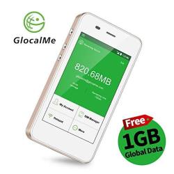 Glocalme G3 4G LTE Mobile Hotspot Upgraded Version Worldwide High Speed Wifi Hotspot With 1GB Global Initial Data No Sim Card Roaming Charges International
