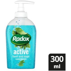Radox Cleansing Handwash Soap Feel Active Basil And Sage 300ML
