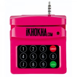 Mobile Ikhokha Card Reader Pink