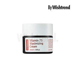 BY WISHTREND Vitamin 75 Maximizing Cream 50ML Natural Vitamin E Vitamin C Rejuvenating