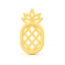 Tyry.hu Pineapples Baby Teething Toys Silicone Teethers For Babies 100% Bpa Free Yellow