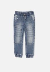 Cotton On Chad Jogger - Mid Blue Wash