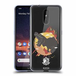 Official Monster Hunter World Anjanath Silhouettes Soft Gel Case Compatible For Nokia 3.2