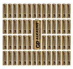Gp Size Aa Batteries Alkaline 1.5V LR6 Bulk Whole Lot 2021 64 Packs