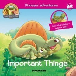 Deagostini - Dinosaur And Friends Issue 69 Important Things C w Toys New Sealed