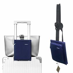 Luggage Straps Luggage Accessories Upgraded Luggage Helper Portable Bungee Cord Plus Bag Strap Multifunctional Travel Organizer Luggage Strap Dark Blue