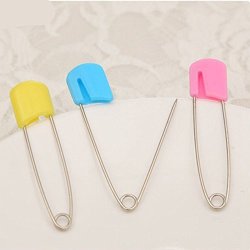 Shareprofit Large Nappy Pins Terry Nappies Safety Pin Baby Diaper Change  Fasteners 6PCS