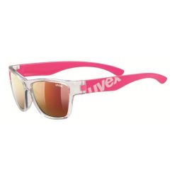 Uvex Sportstyle 508 Kids Clear Pink Sports Spectacles