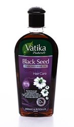 Dabur Vatika Ayurveda Herbal Black Seed Enriched Hair Oil For Complete Hair Care 200 Ml 6.76 Fl Oz